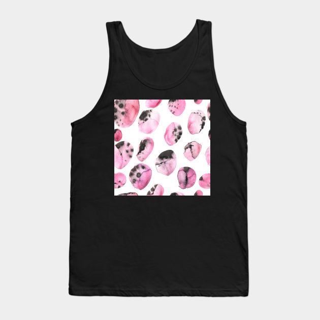 watercolor polka dots seamless pattern Tank Top by Olga Berlet